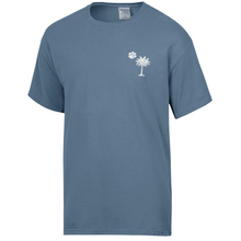 Clemson Comfort Wash Palmetto Tee - DENIM