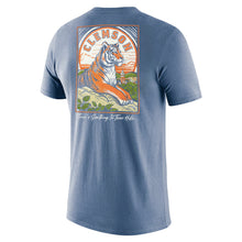Clemson Comfort Wash Something In These Hills Tee - DENIM