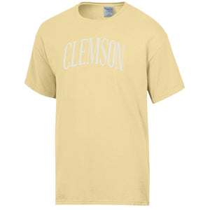 Clemson Comfort Wash Southern Arch Tee - YELLOW