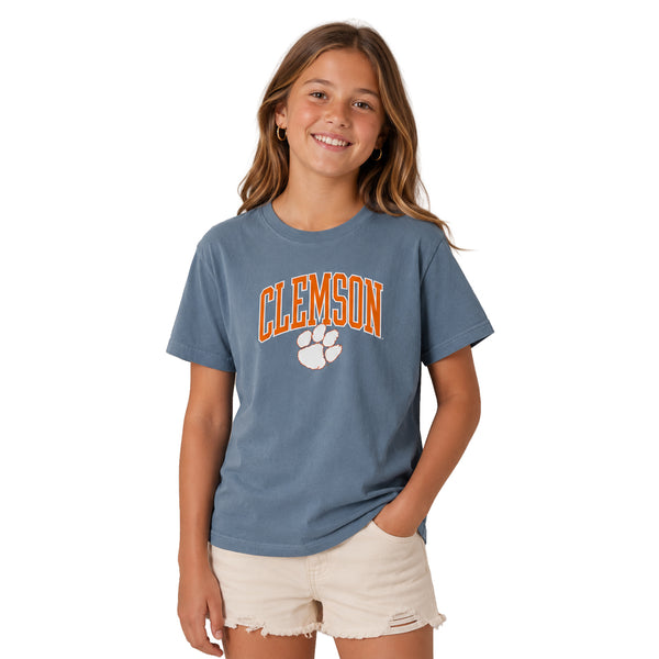 Clemson Comfort Wash Youth Classic Tee