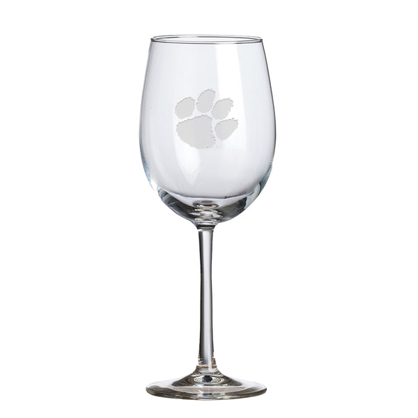 Clemson Connoisseur Wine Glass