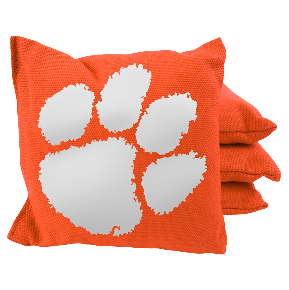 Clemson Cornhole Bag Set - ORANGE