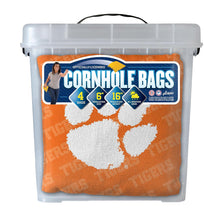 Clemson Cornhole Bags (Set of 4) - ORANGE