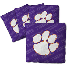 Clemson Cornhole Bags (Set of 4) - PURPLE