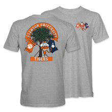 Clemson Crossed Flags Tee