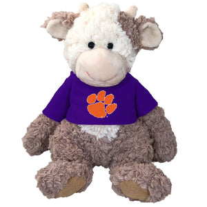 Clemson Cuddle Buddies Highland Cow