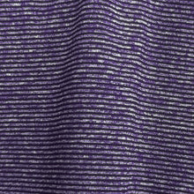 Clemson Cutter & Buck Adapt Striped Quarter-Zip - PURPLE
