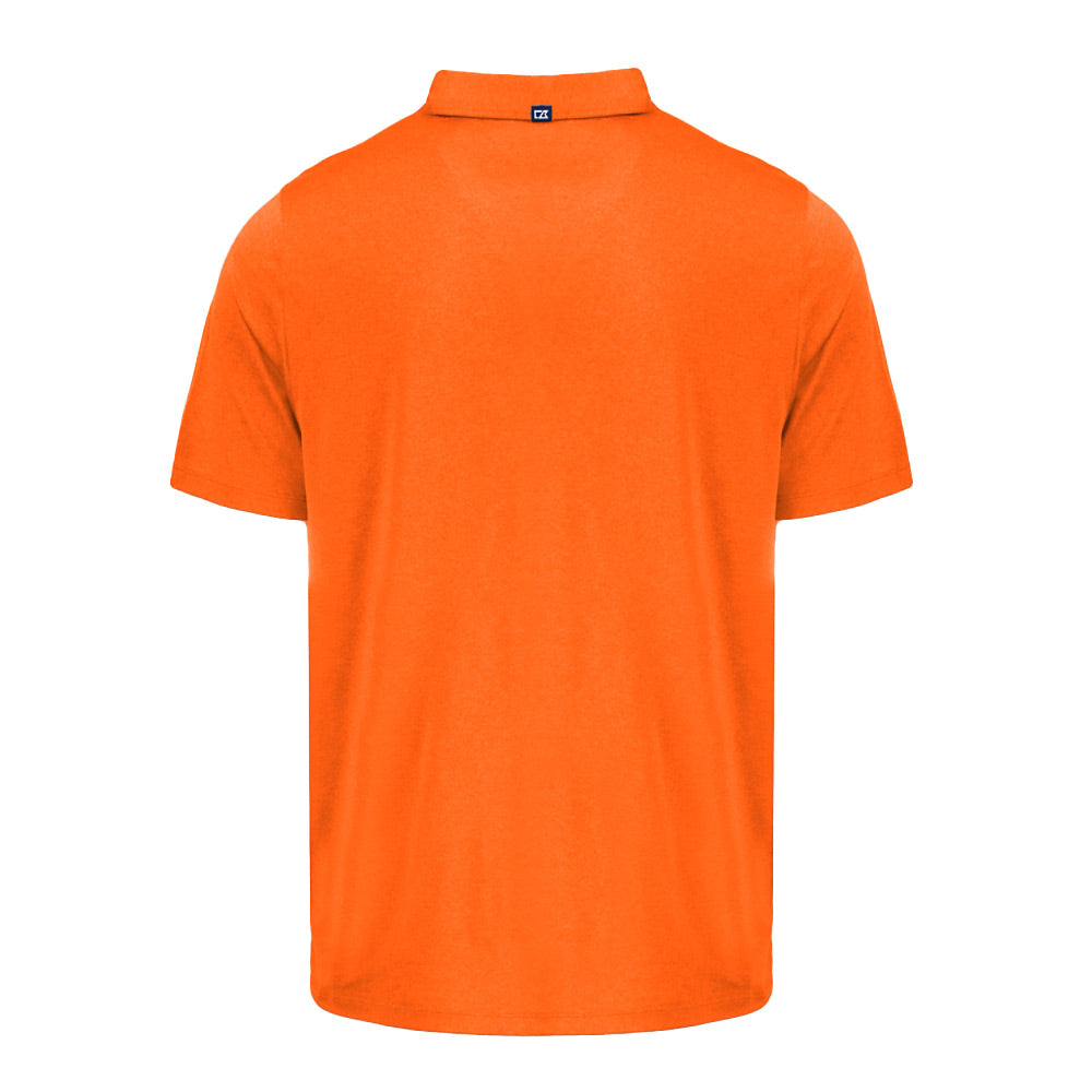 Clemson Cutter & Buck Coastline Epic Comfort Polo - ORANGE