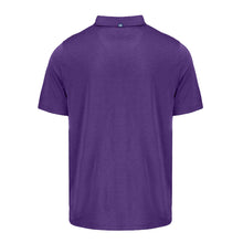 Clemson Cutter & Buck Coastline Epic Comfort Polo - PURPLE