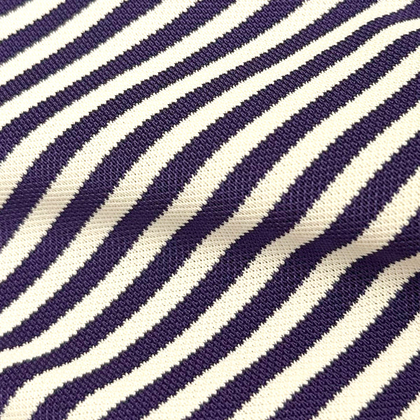 Clemson Cutter & Buck Featherlite Pique Paw Polo - PURPLE