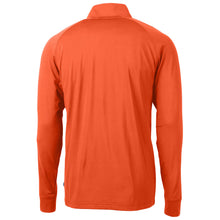 Clemson Cutter & Buck Fighting Tiger Adapt Quarter Zip - ORANGE