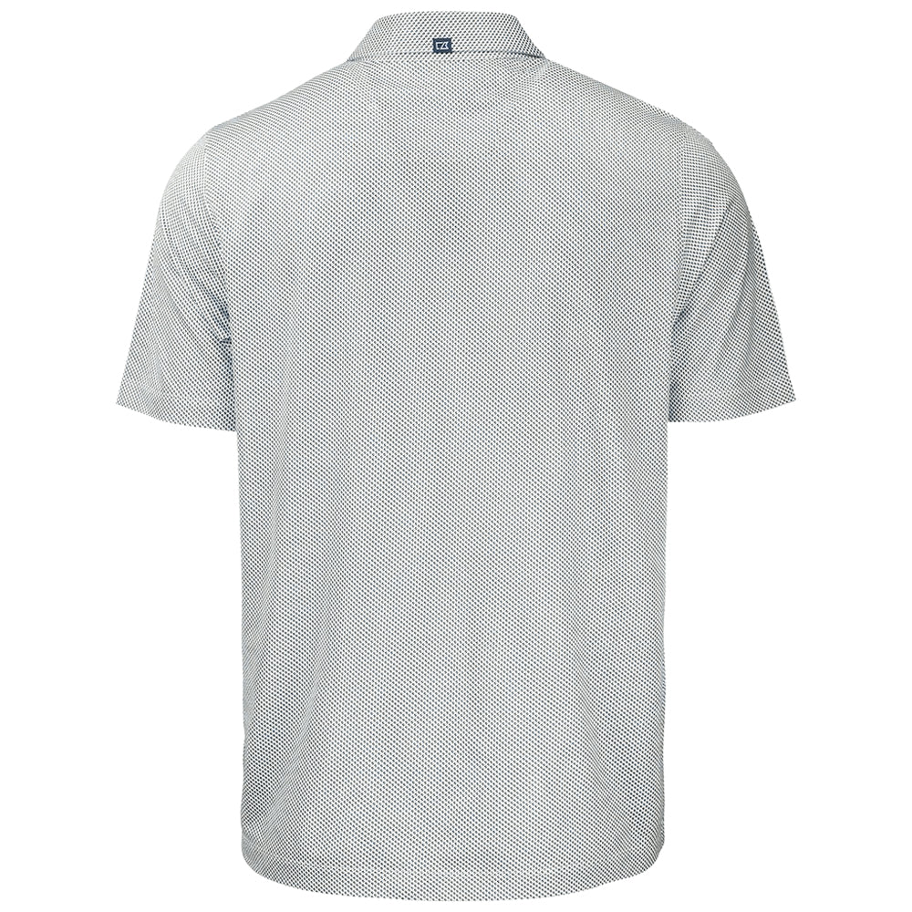 Clemson Cutter & Buck Fighting Tiger Symmetry Polo - LT GREY