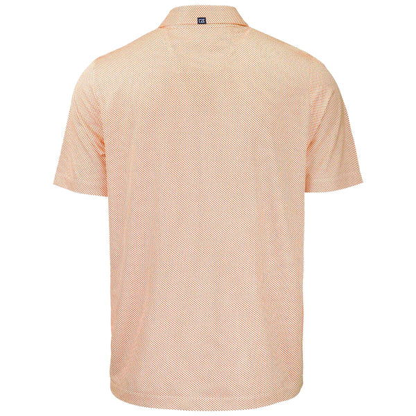 Clemson Cutter & Buck Fighting Tiger Symmetry Polo - ORANGE