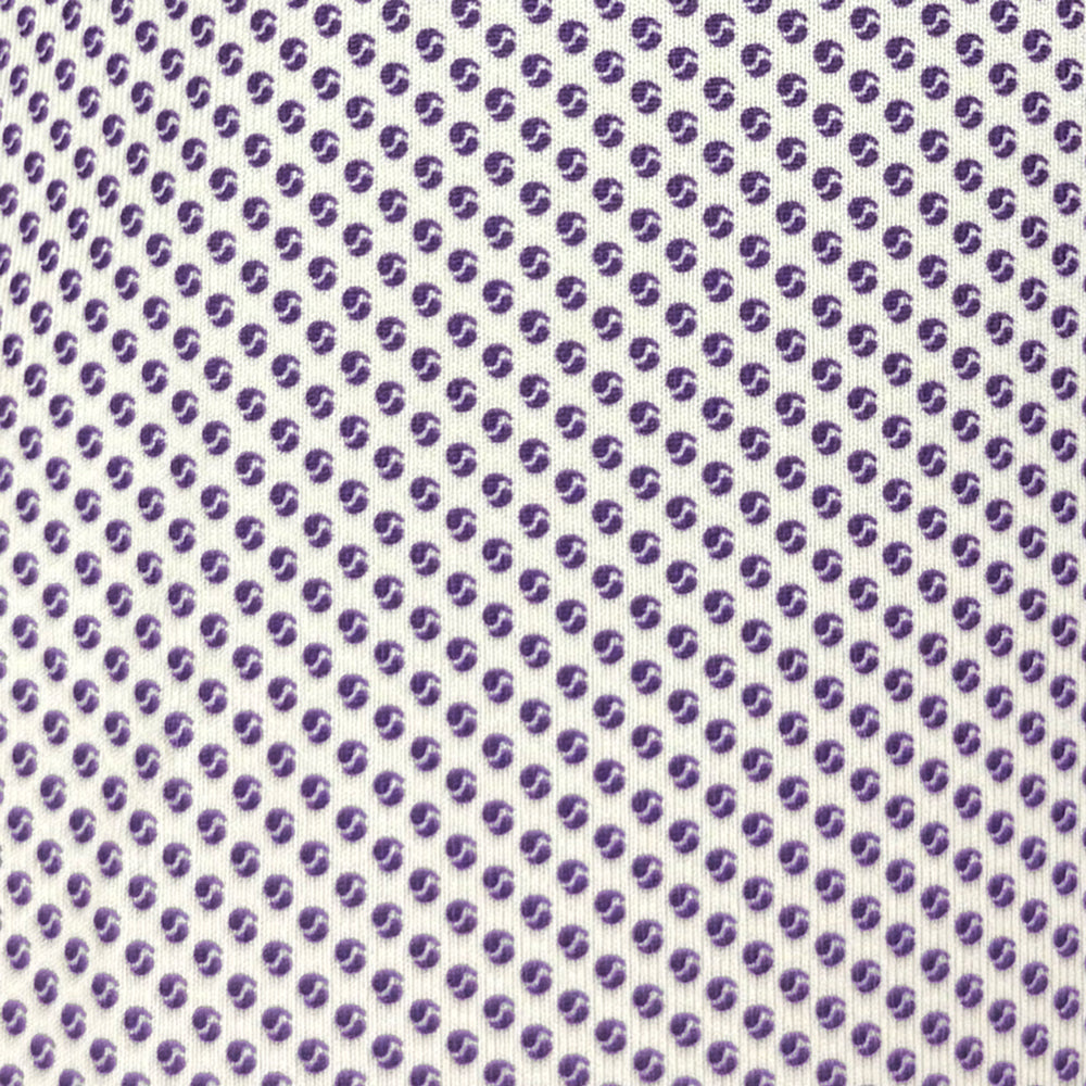 Clemson Cutter & Buck Fighting Tiger Symmetry Polo - PURPLE