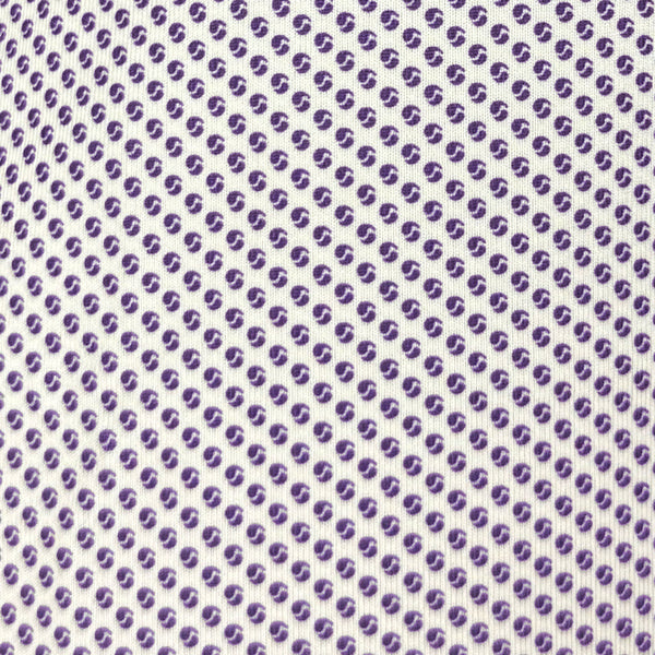 Clemson Cutter & Buck Fighting Tiger Symmetry Polo - PURPLE