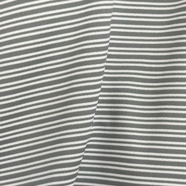 Clemson Cutter & Buck Forge Double Stripe Quarter-Zip - LT GREY