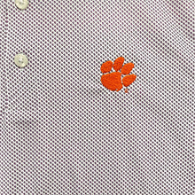 Clemson Cutter & Buck Pike Eco Symmetry Polo - PURPLE