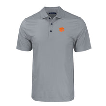 Clemson Cutter & Buck Pike Eco Tonal Geo Print Polo
