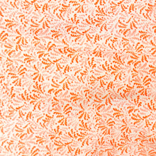 Clemson Cutter & Buck Pike Fern Print Polo - ORANGE