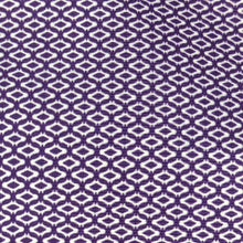 Clemson Cutter & Buck Pike Lattice Print Polo - PURPLE