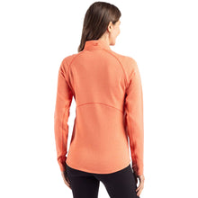 Clemson Cutter & Buck Women's Peshastin Quarter Zip - ORANGE