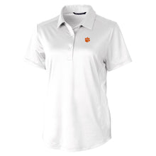 Clemson Cutter & Buck Women's Prospect Eco Textured Polo