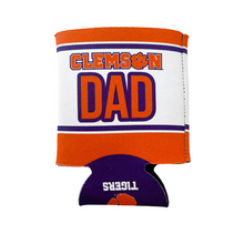 Clemson Dad Can Koozie - ORANGE/WHITE