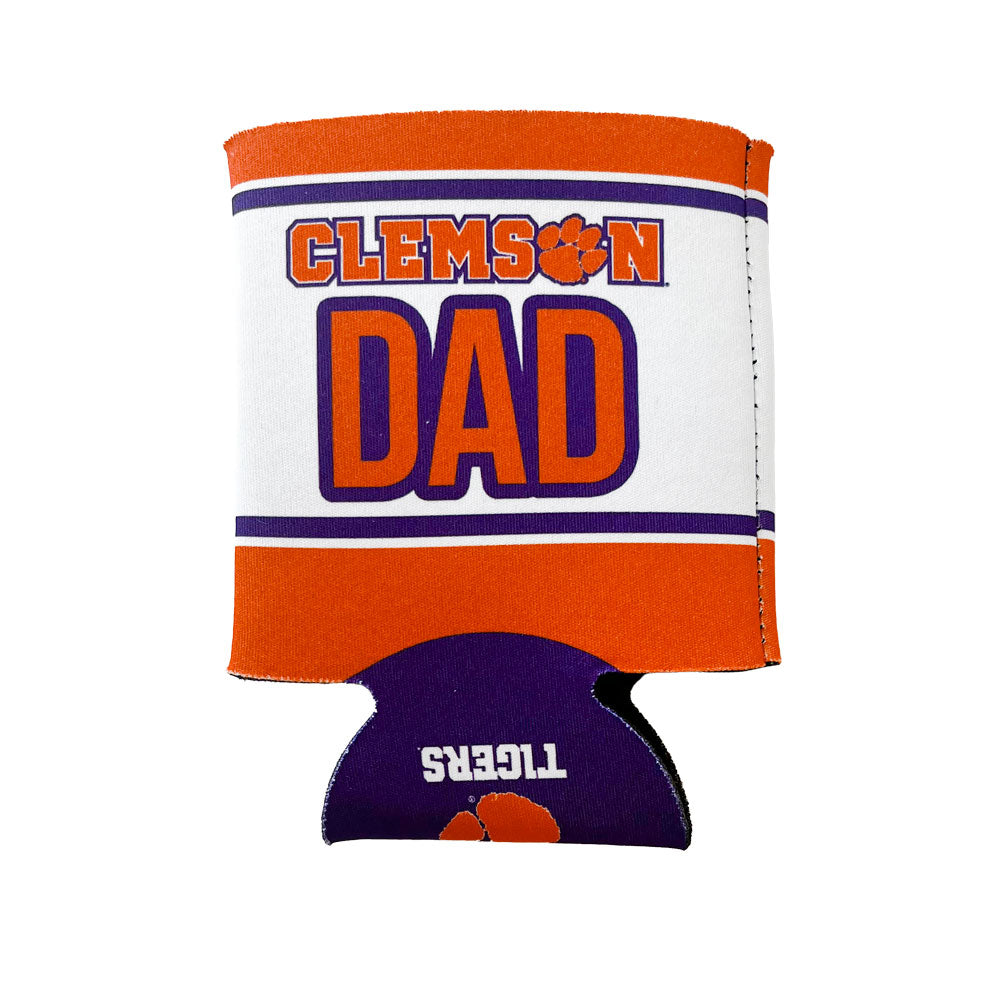 Clemson Dad Can Koozie