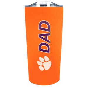 Clemson Dad Soft Touch Tumbler - ORANGE