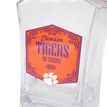 Clemson Decanter with 2 Rocks Glasses Set