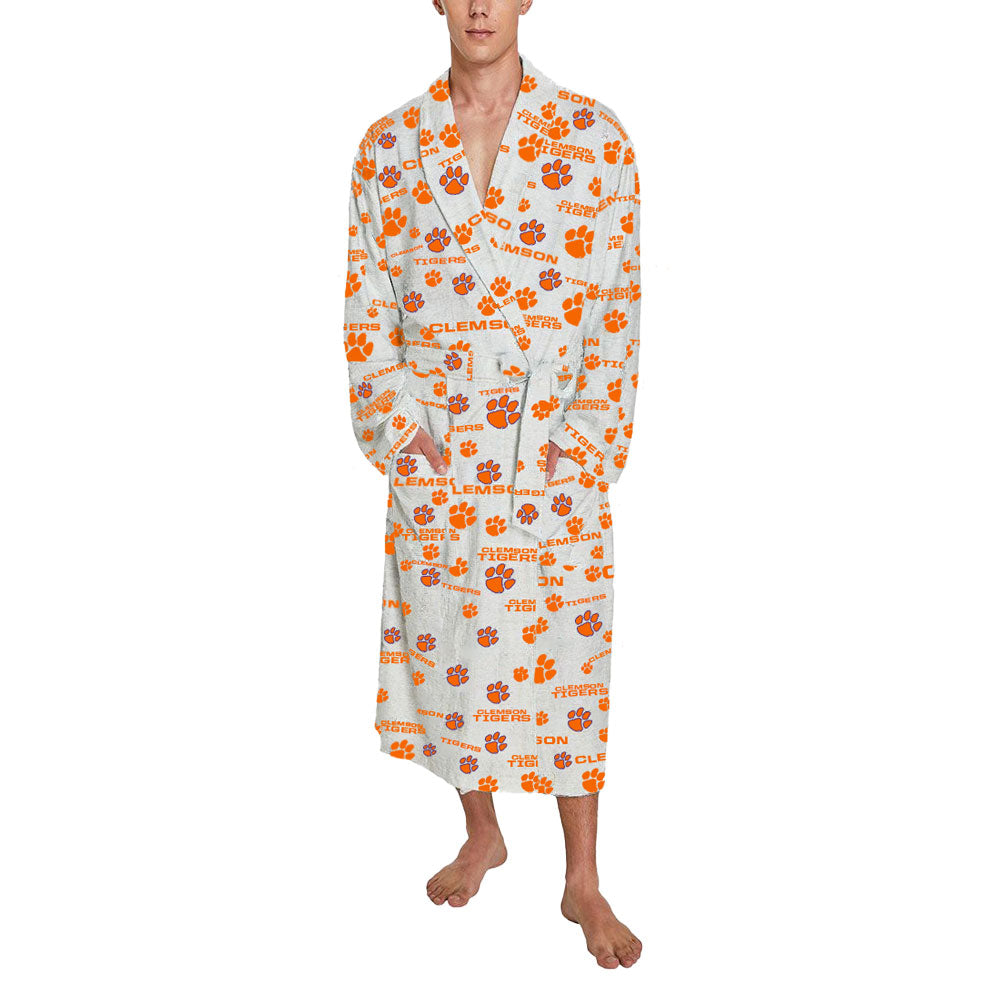 Clemson Docket Microfleece Robe 