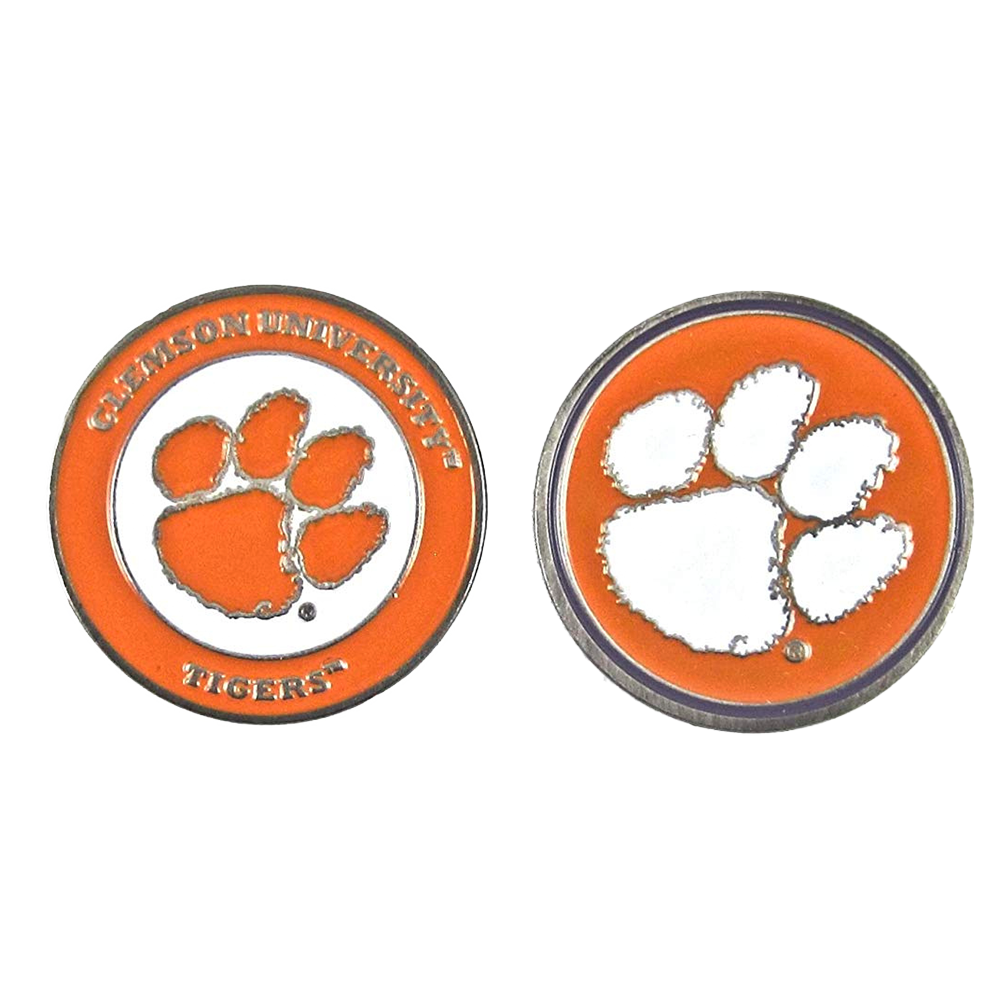 Clemson Double-Sided Ball Marker