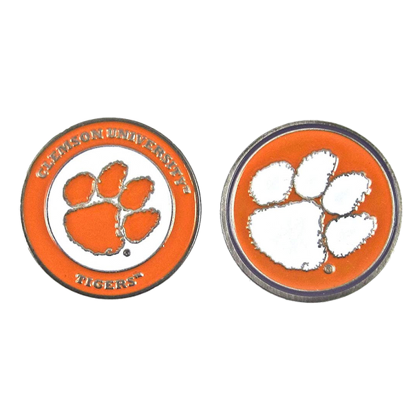 Clemson Double-Sided Ball Marker