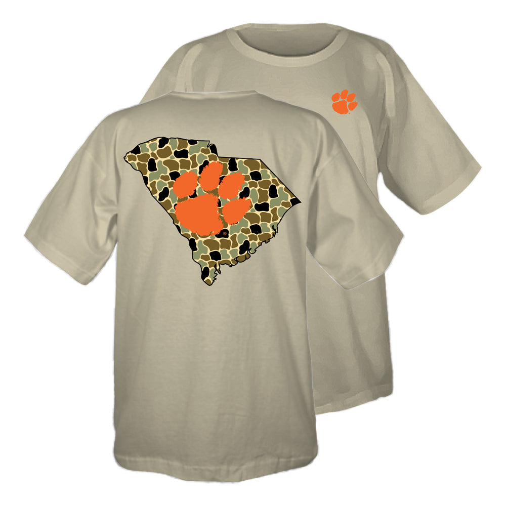 Clemson Duck Camo Tee