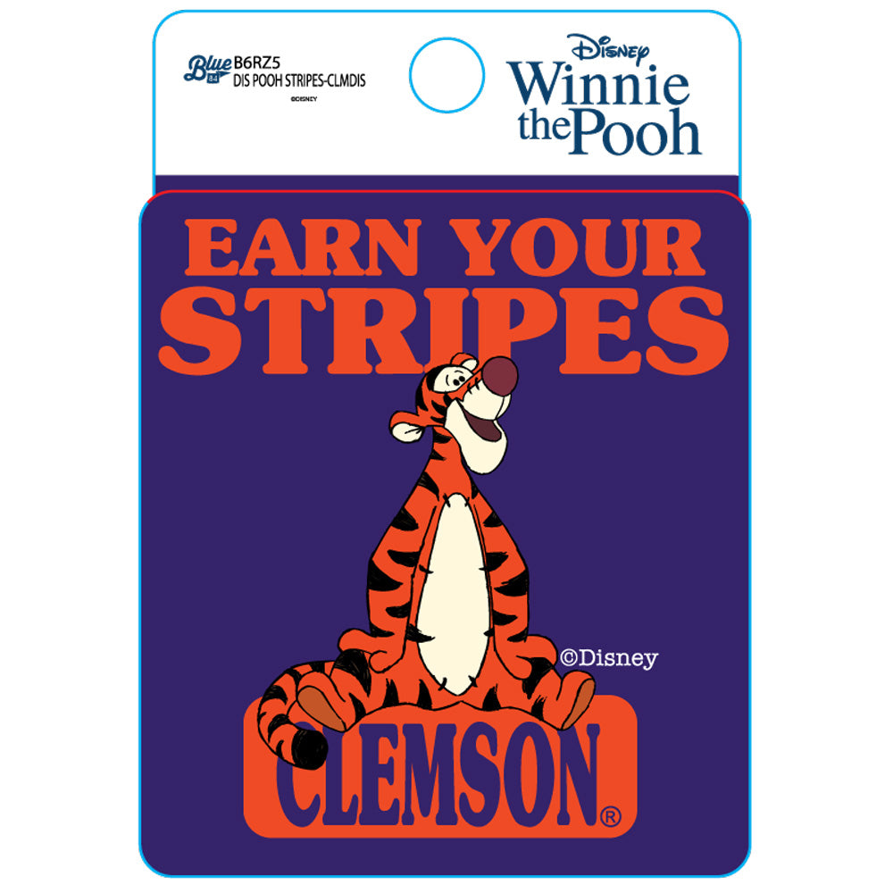 Clemson Earn Your Stripes Decal