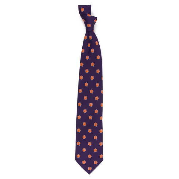 Clemson Echo Paw Tie