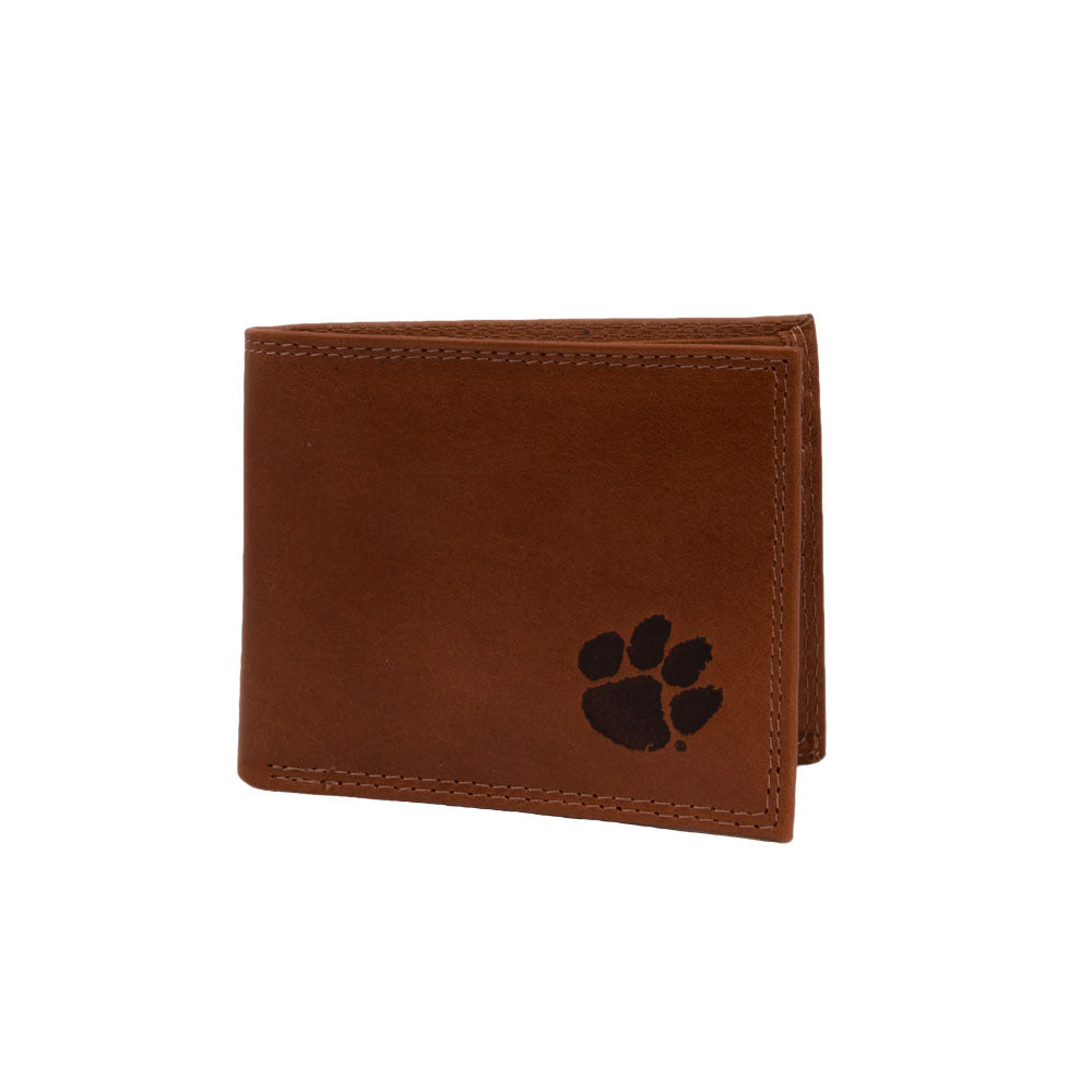 Clemson Embossed Passcase Wallet