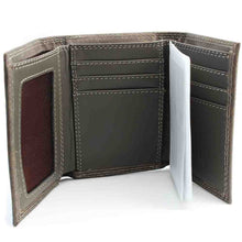 Clemson Embossed Trifold Wallet - MD GREY