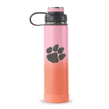 Clemson Etched Ombre Tumbler - LT ORANGE