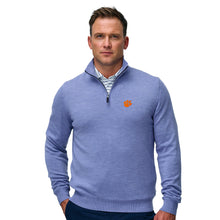 Clemson Fairway & Greene Baruffa Merino Sweater Quarter Zip