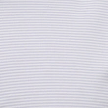 Clemson Fairway & Greene Bryan Stripe Polo - LT GREY