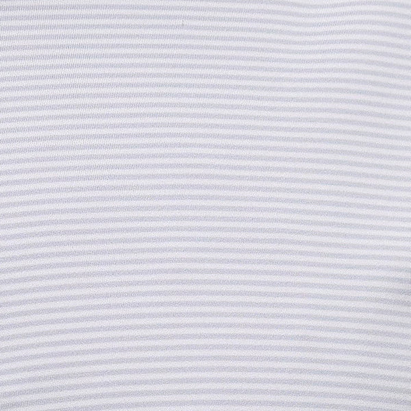 Clemson Fairway & Greene Bryan Stripe Polo - LT GREY