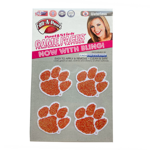 Clemson Fan Dazzlerz - ORANGE