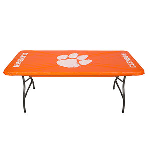 Clemson Fitted Vinyl Table Cover