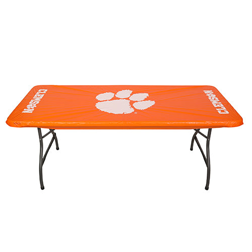Clemson Fitted Vinyl Table Cover