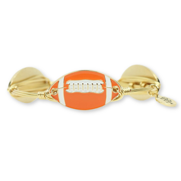 Clemson Football Bangle Bracelet - ORANGE