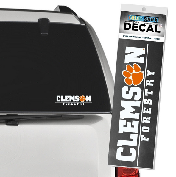 Clemson Forestry Decal