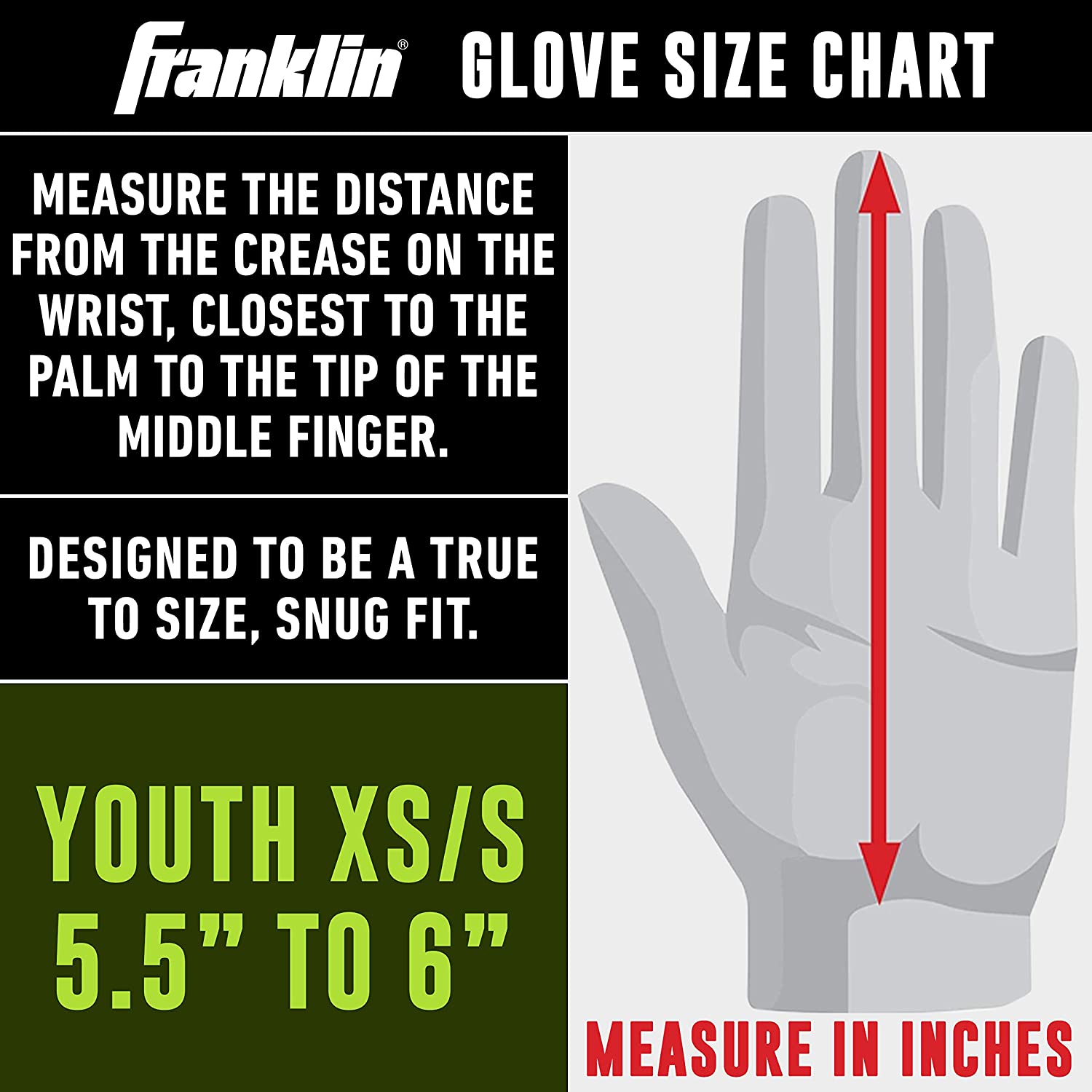 Clemson Franklin Youth Receiver Gloves