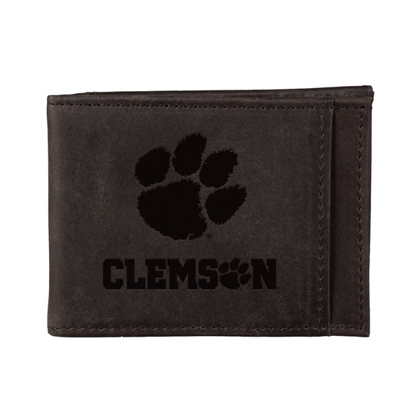 Clemson Front Pocket Paw Hammer RFID Wallet