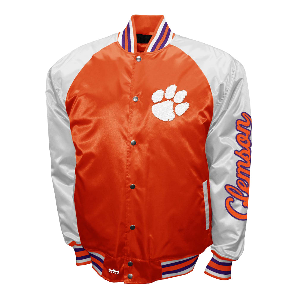 Clemson Game Satin Jacket